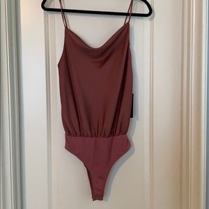 pink bodysuit